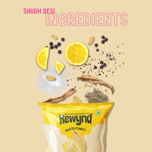 Rewynd Black Pepper Peanut - Kreate- Munchies