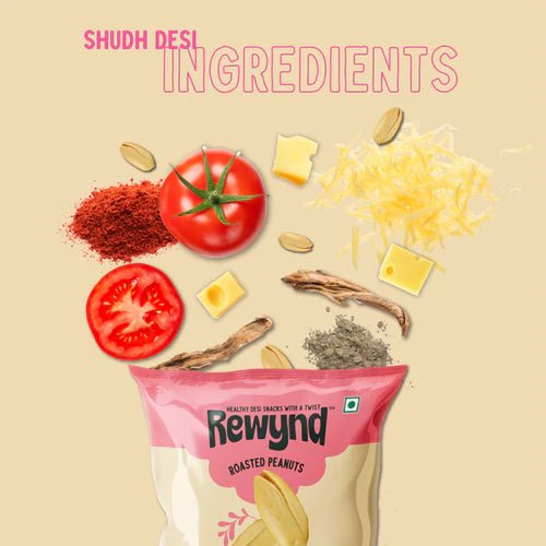 Rewynd Cheese Tomato Peanut - Kreate- Munchies