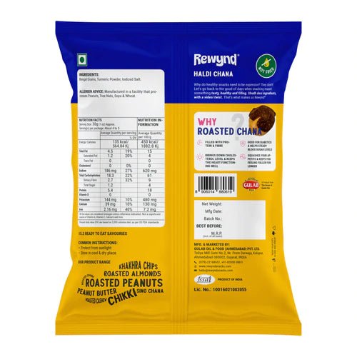 Rewynd Haldi Chana - Kreate- Munchies
