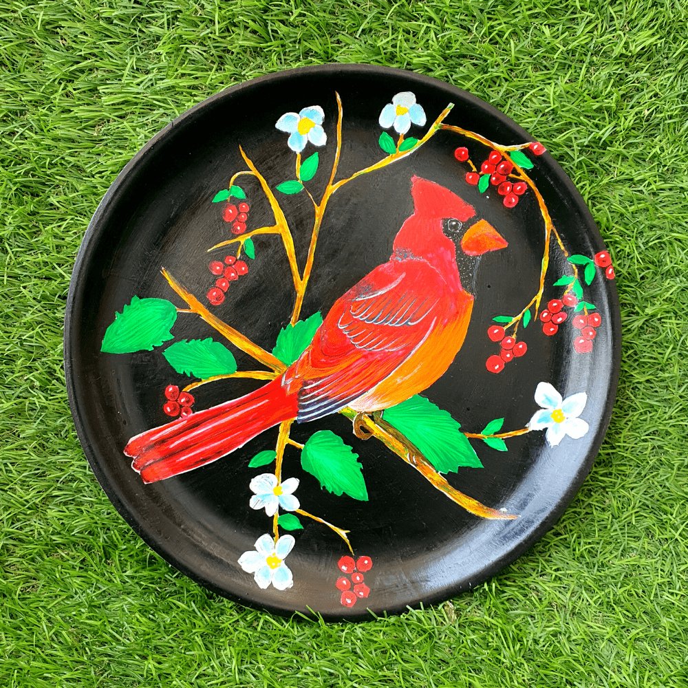 Robin Bird Plate Art - Kreate- Wall Decor
