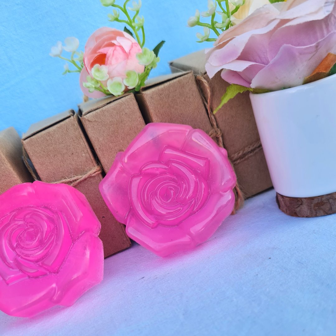 Rose Almond Soap - Kreate- Soaps