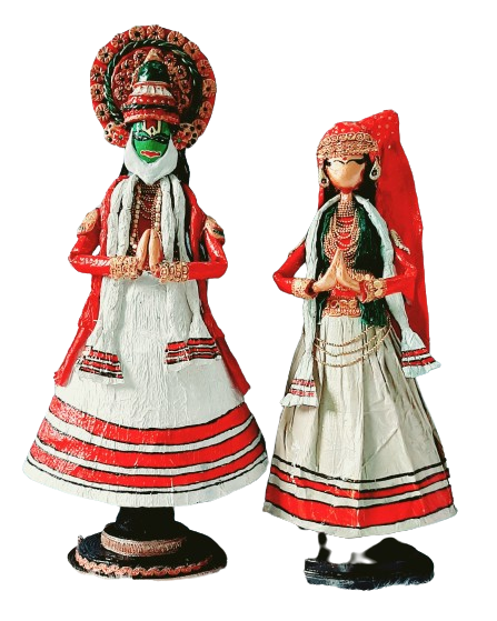 Hand Crafted Paper Quill Dolls