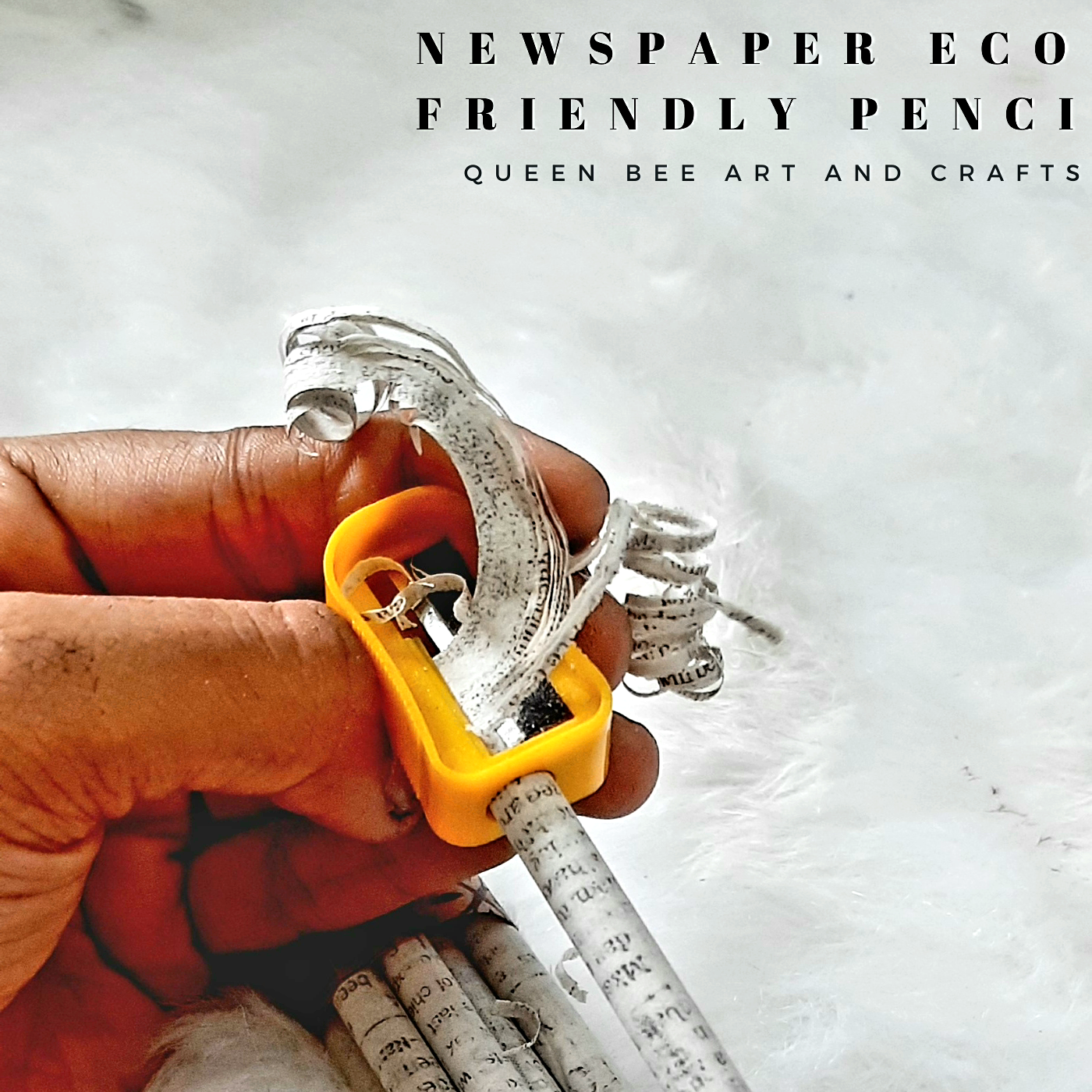 Pencil set from Up-Cycled News Paper