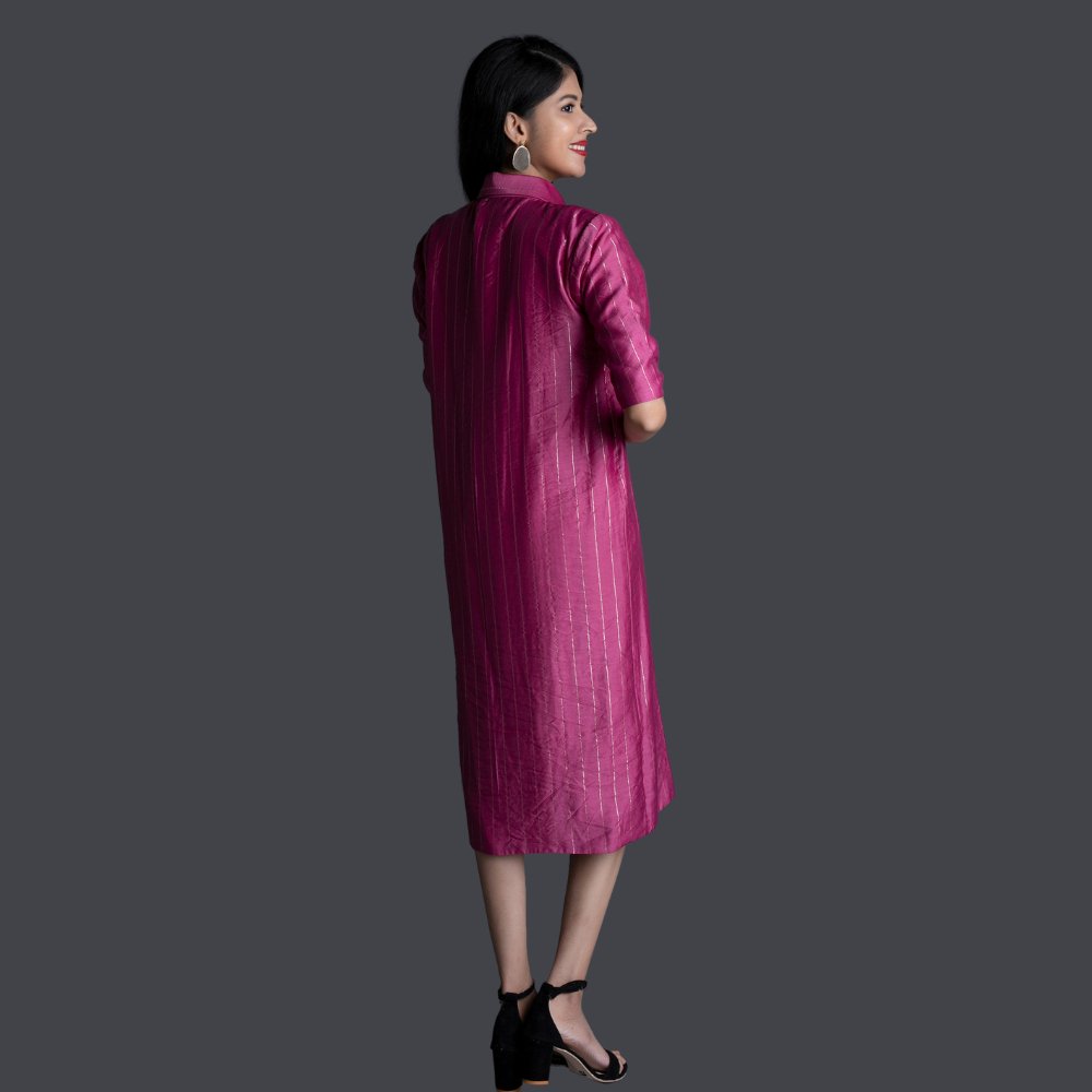 
                  
                    Rubellite Brocade Dress - Kreate- Dresses & jumpsuits
                  
                