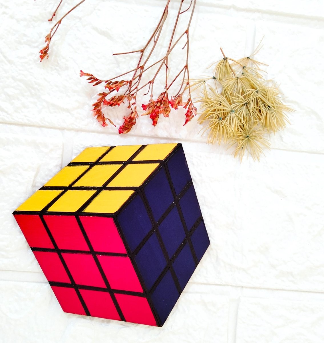 Rubik's Cube Fridge Magnet - Kreate- Coasters