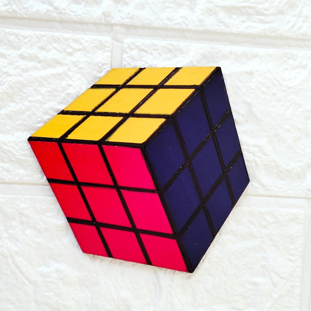 Rubik's Cube Fridge Magnet - Kreate- Coasters