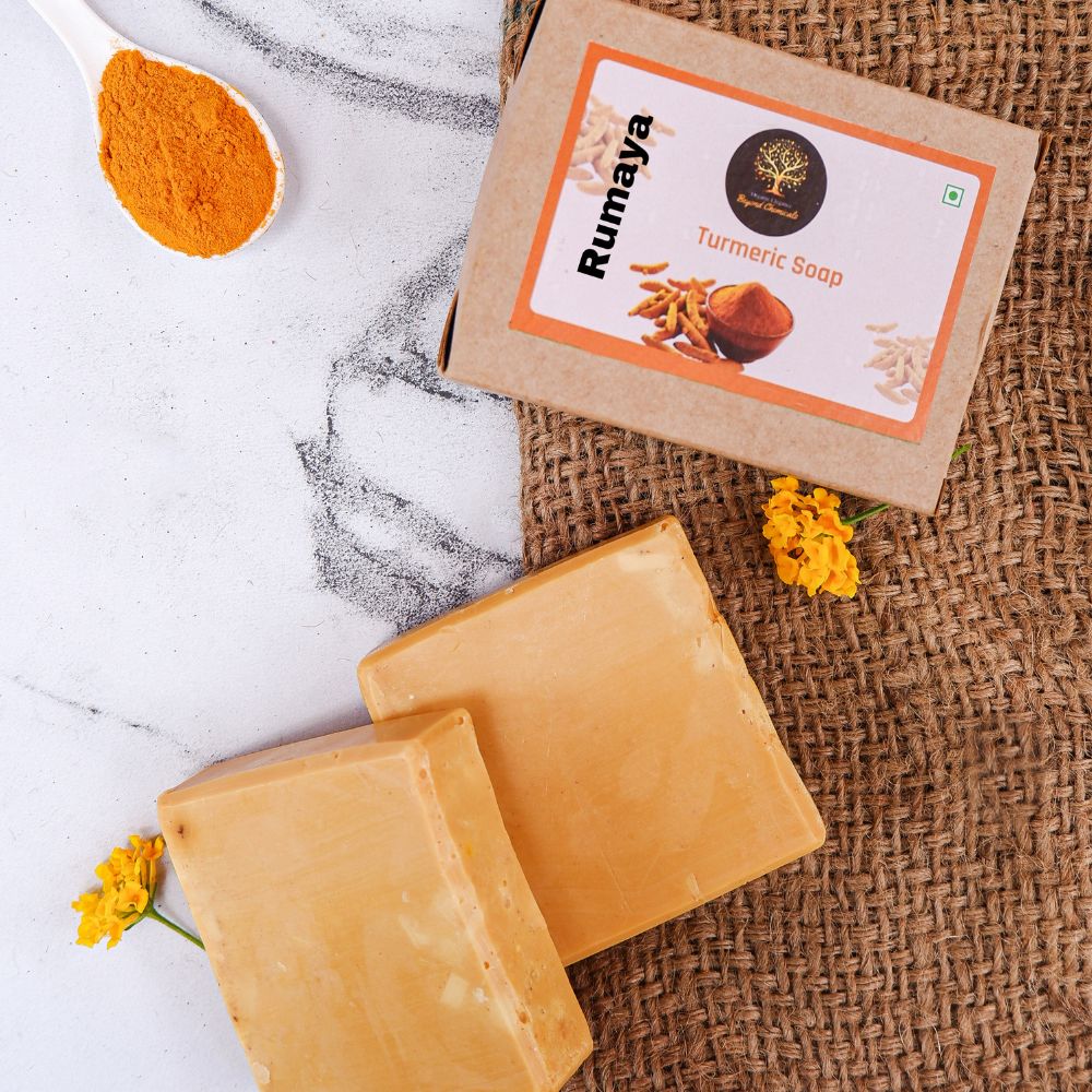 Rumaya Turmeric Soap (100g) - Kreate- Soaps