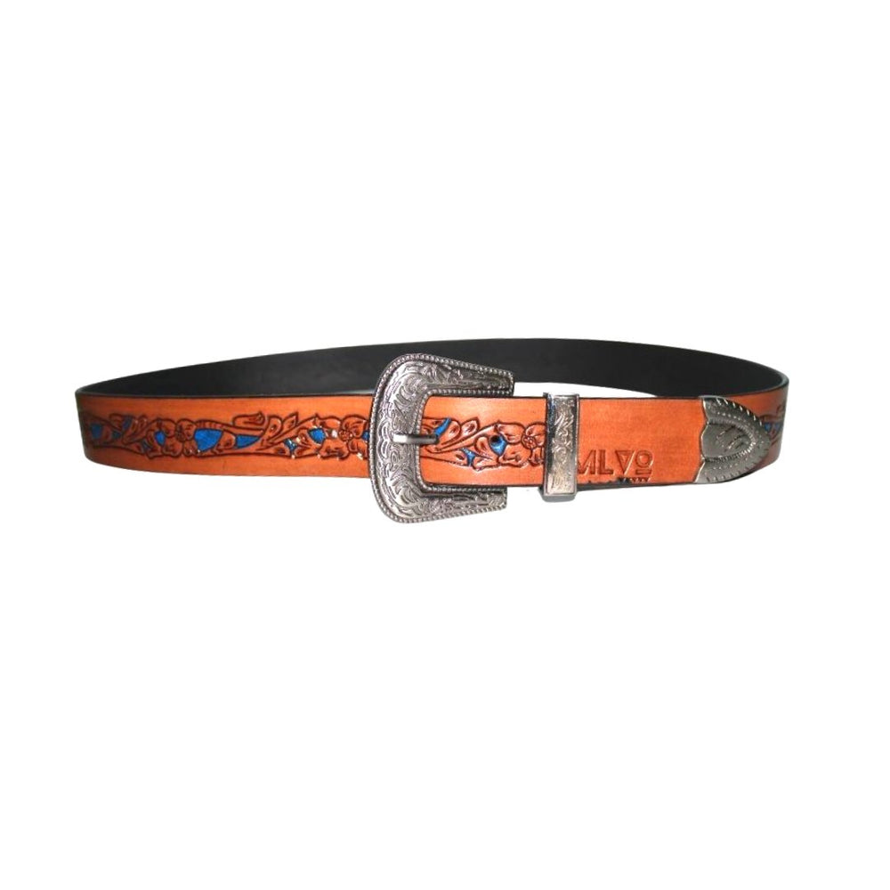 
                  
                    Saaz Handmade Leather Belt (Brown) - Kreate- Belts
                  
                