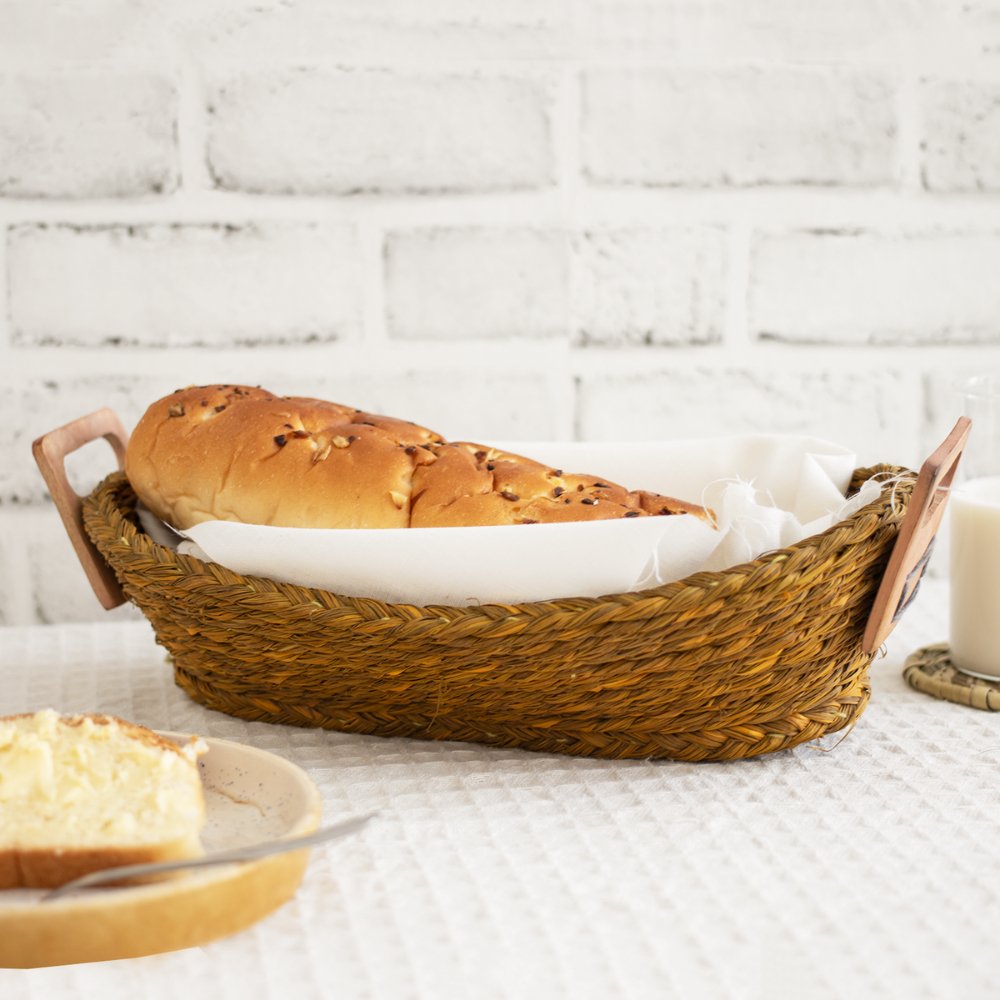 
                  
                    Sabai Grass Bread Basket (Single Color) - Kreate- Serveware
                  
                