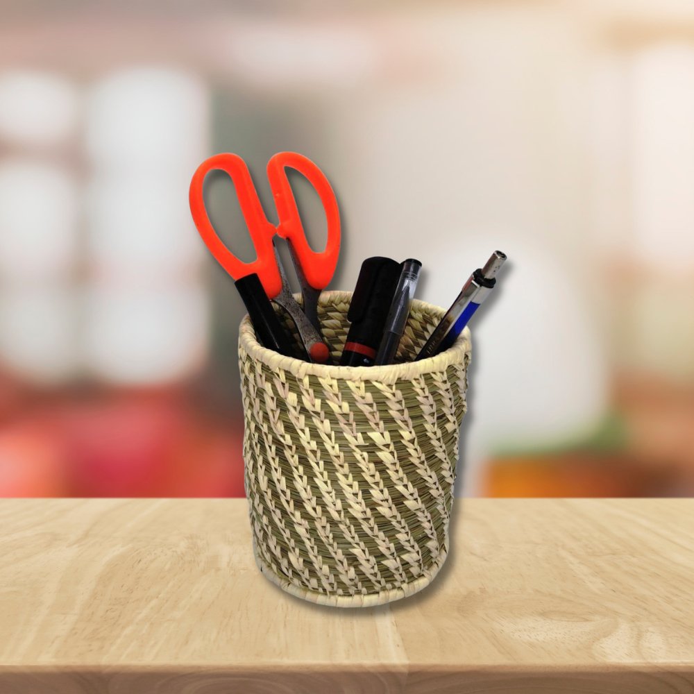 Sabai Grass Pen Stand - Kreate- Pen Stands