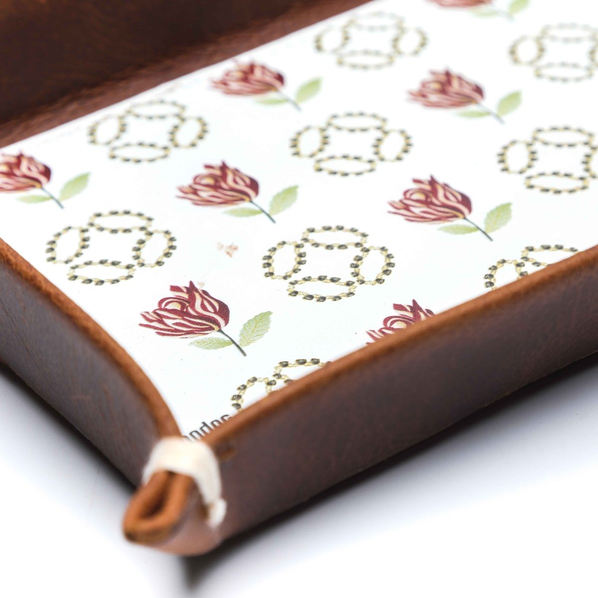 Sajna Ve Sajna Parado - Leather Valet Tray (Set of 3) - Kreate- Serveware