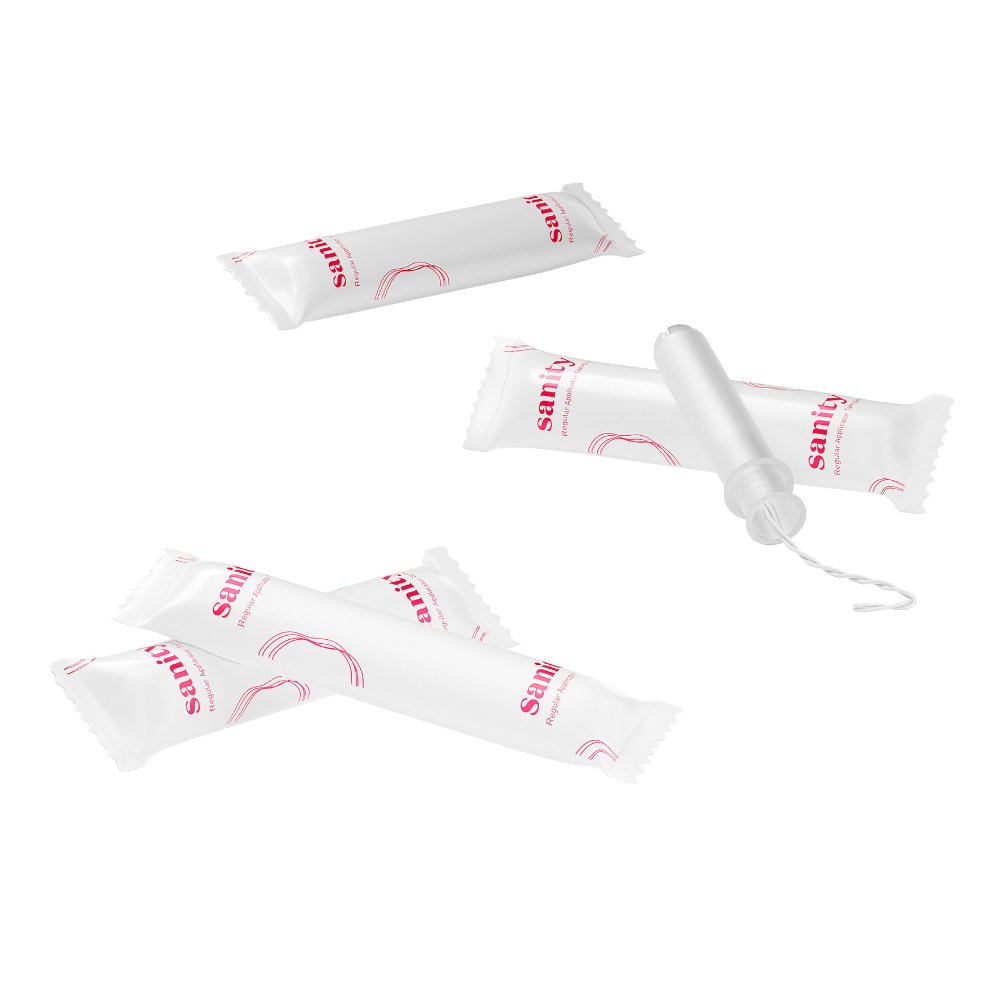 
                  
                    Sanity Regular Applicator Tampons (Pack of 3) - Kreate- Tampons
                  
                
