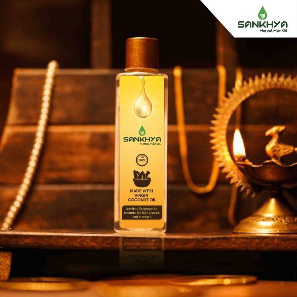 Sankhya Herbal Hair Oil - Kreate- Hair Oil