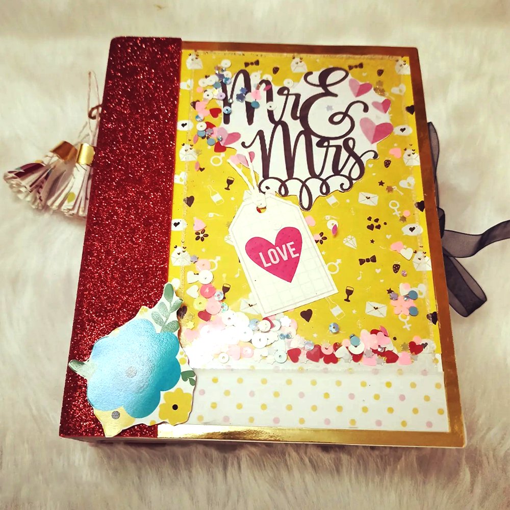 Scrapbook - Mr. & Mrs. - Kreate- Scrapbook