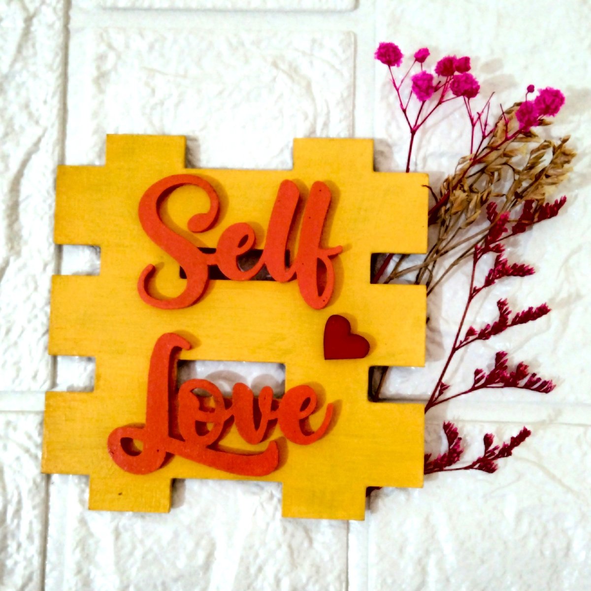 Self Love Fridge Magnet - Kreate- Coasters