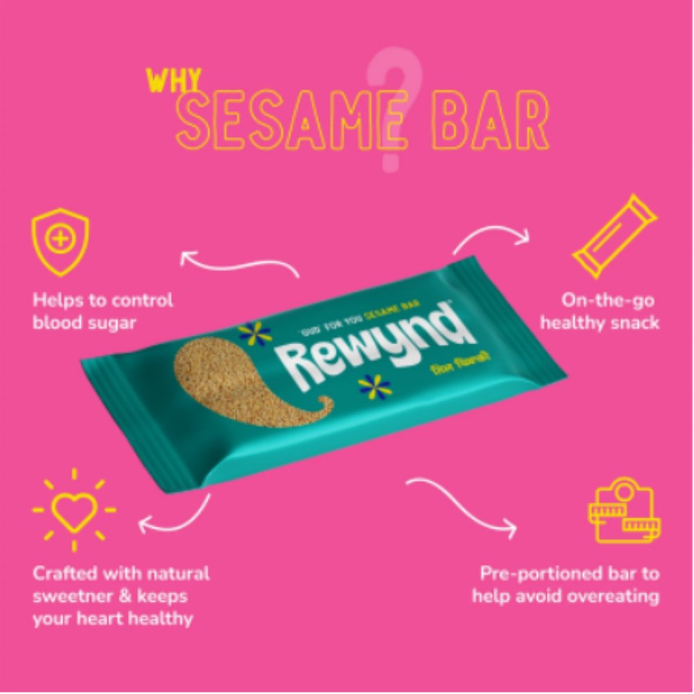 Sesame Chikki (Pack of 6) - Kreate- Munchies