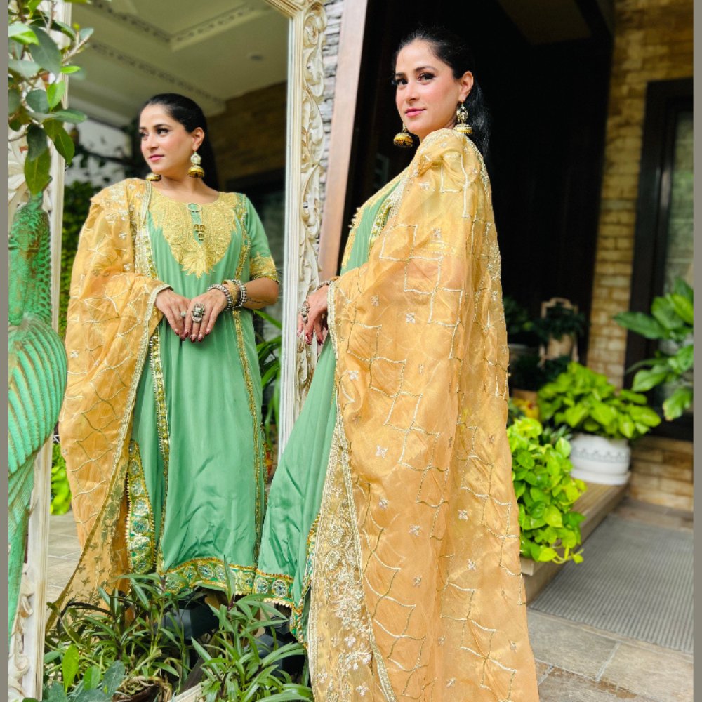 Shahi Dogri Suit Set with Dupatta - Kreate- Kurtis & Salwar Suits