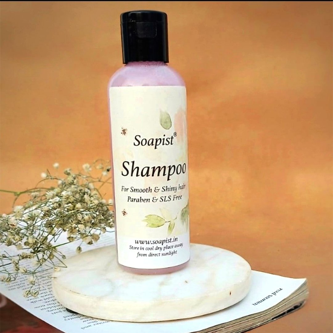 Shampoo For Shiny & Soft Hair (100ml) - Kreate- Shampoos