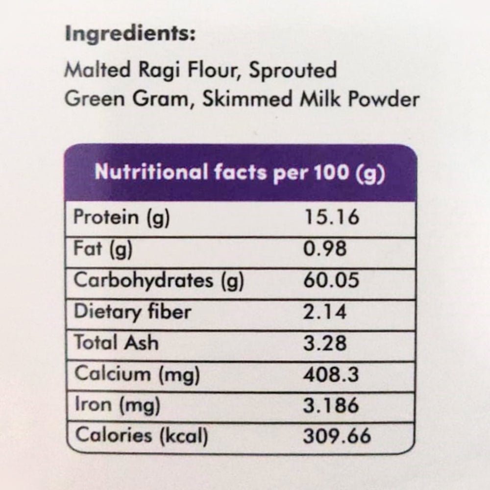 Shishuposhan I (300g) for 6 to 10 month babies | RAGI SARI - Kreate- Baby Food