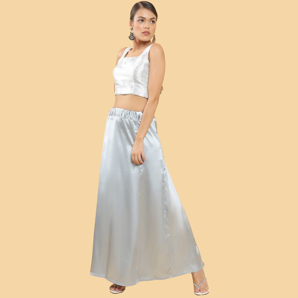 Silk Petticoat/Shapewear for Women - Kreate- Bottomwear