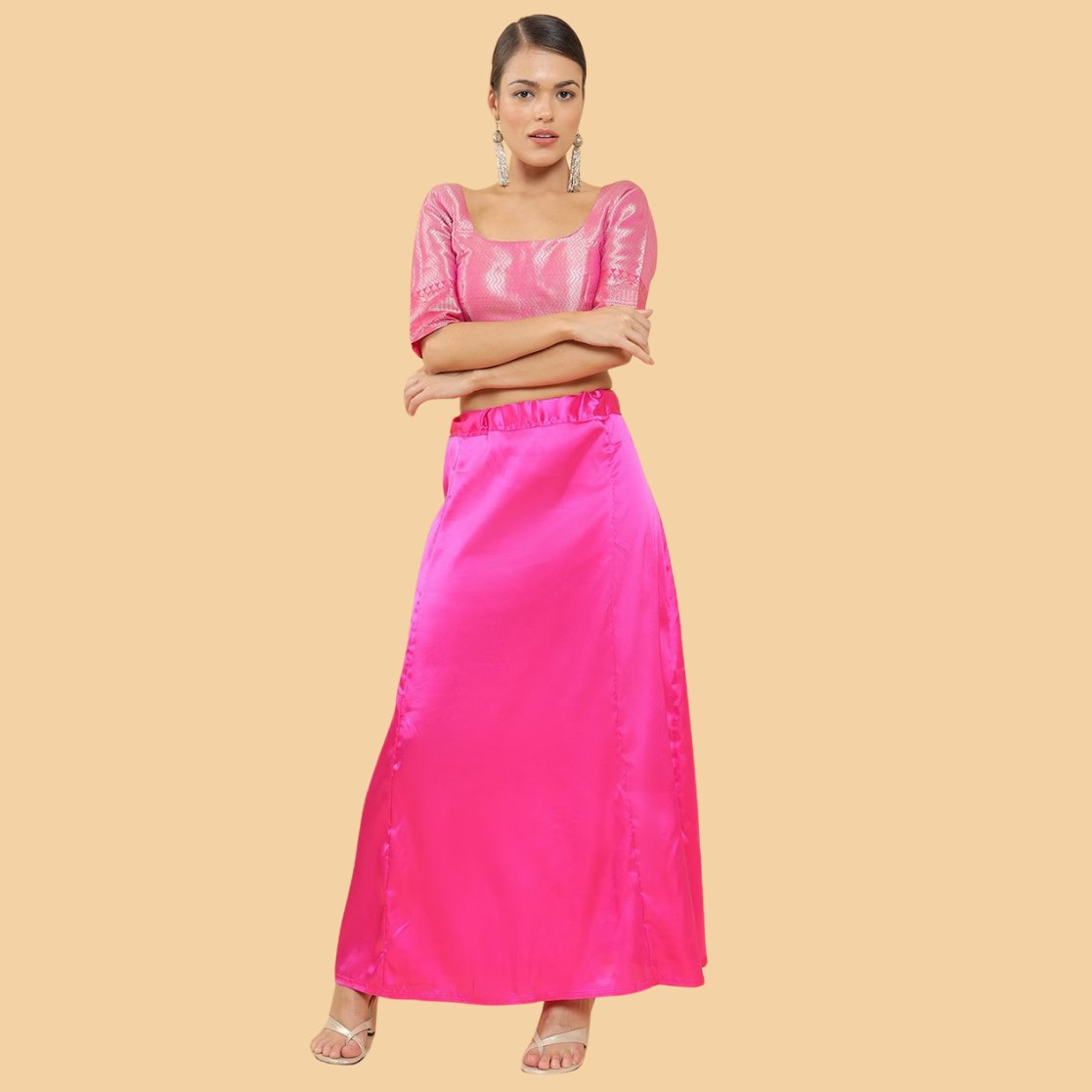 Silk Petticoat/Shapewear for Women - Kreate- Bottomwear