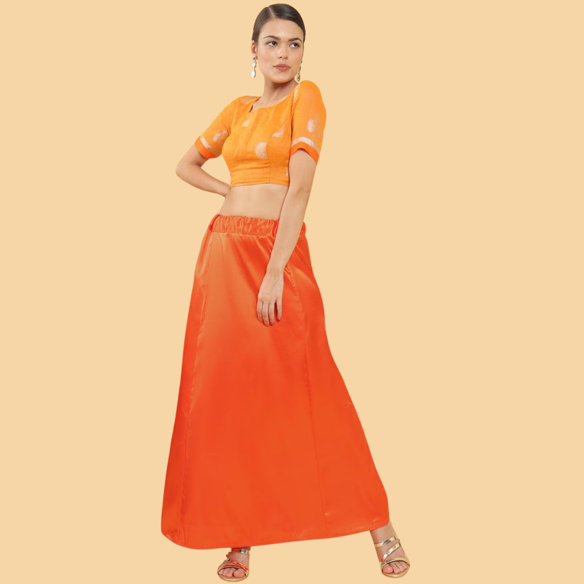 Silk Petticoat/Shapewear for Women - Kreate- Bottomwear