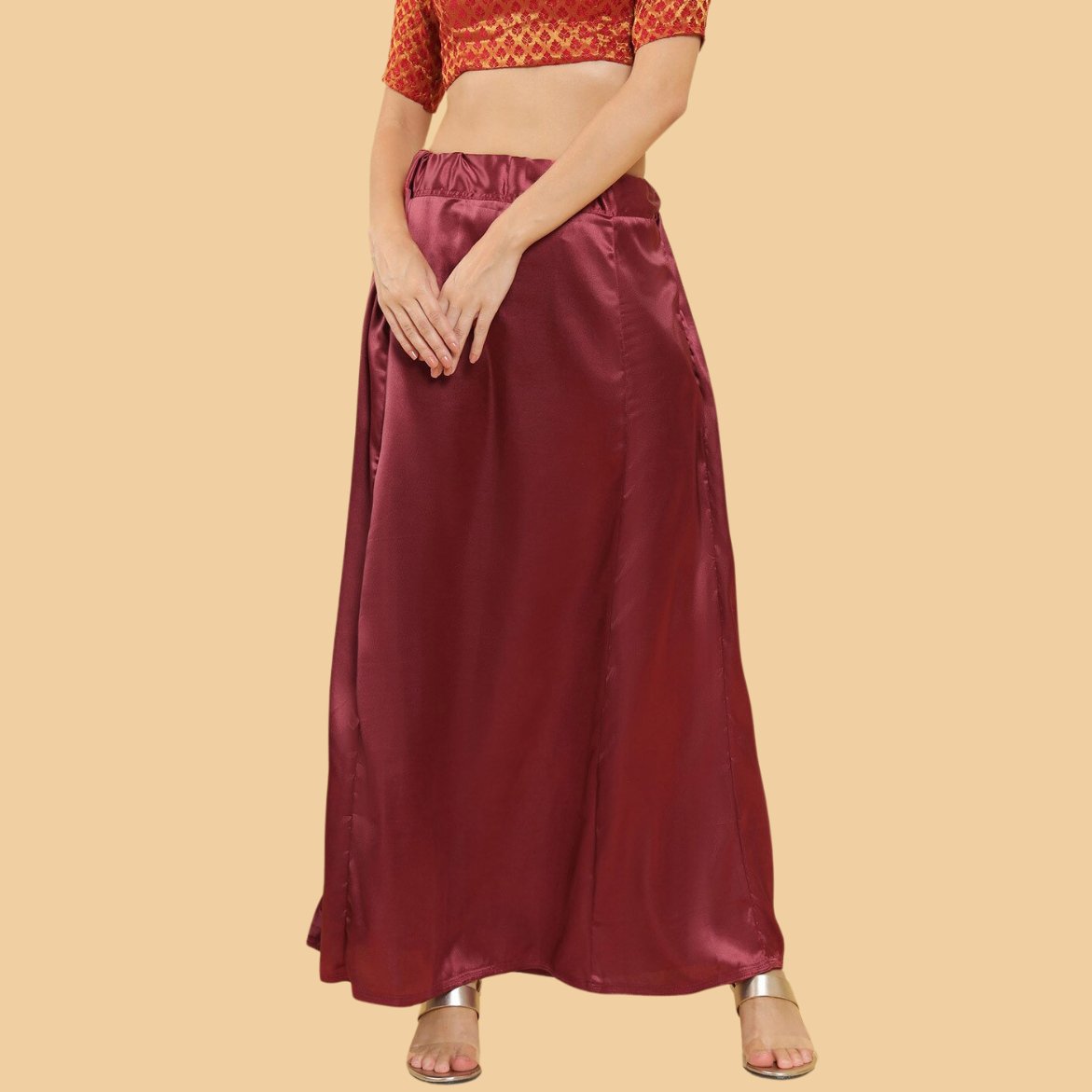 Silk Petticoat/Shapewear for Women - Kreate- Bottomwear