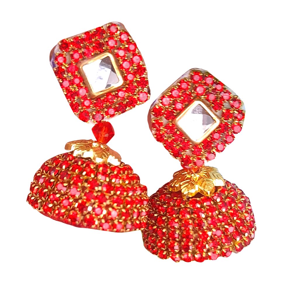 Silk Thread Stone Jimiki (Combo Pack) - Kreate- Earrings