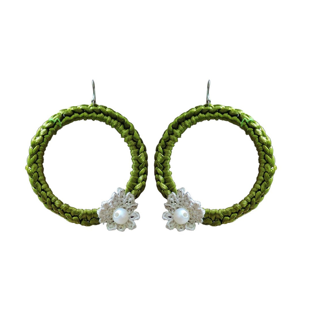 Silky Crochet Earring - Kreate- Earrings