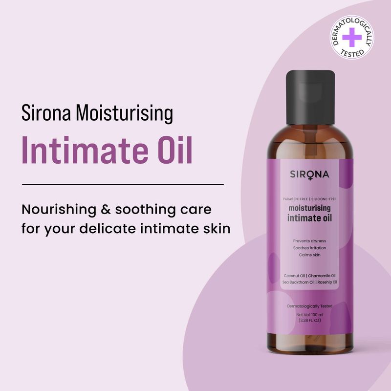 
                  
                    Sirona Intimate Oil (100ml) - Kreate- Women Hygiene
                  
                
