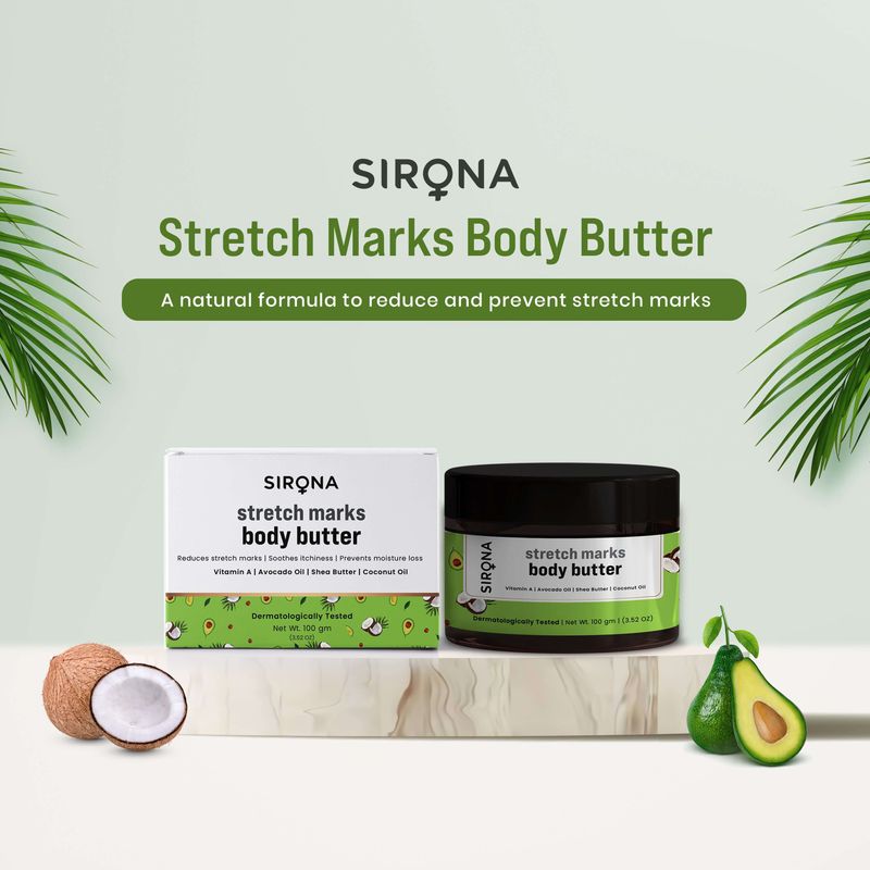 
                  
                    Sirona Natural Body Butter (100g) - Kreate- Moisturizers & Lotions
                  
                