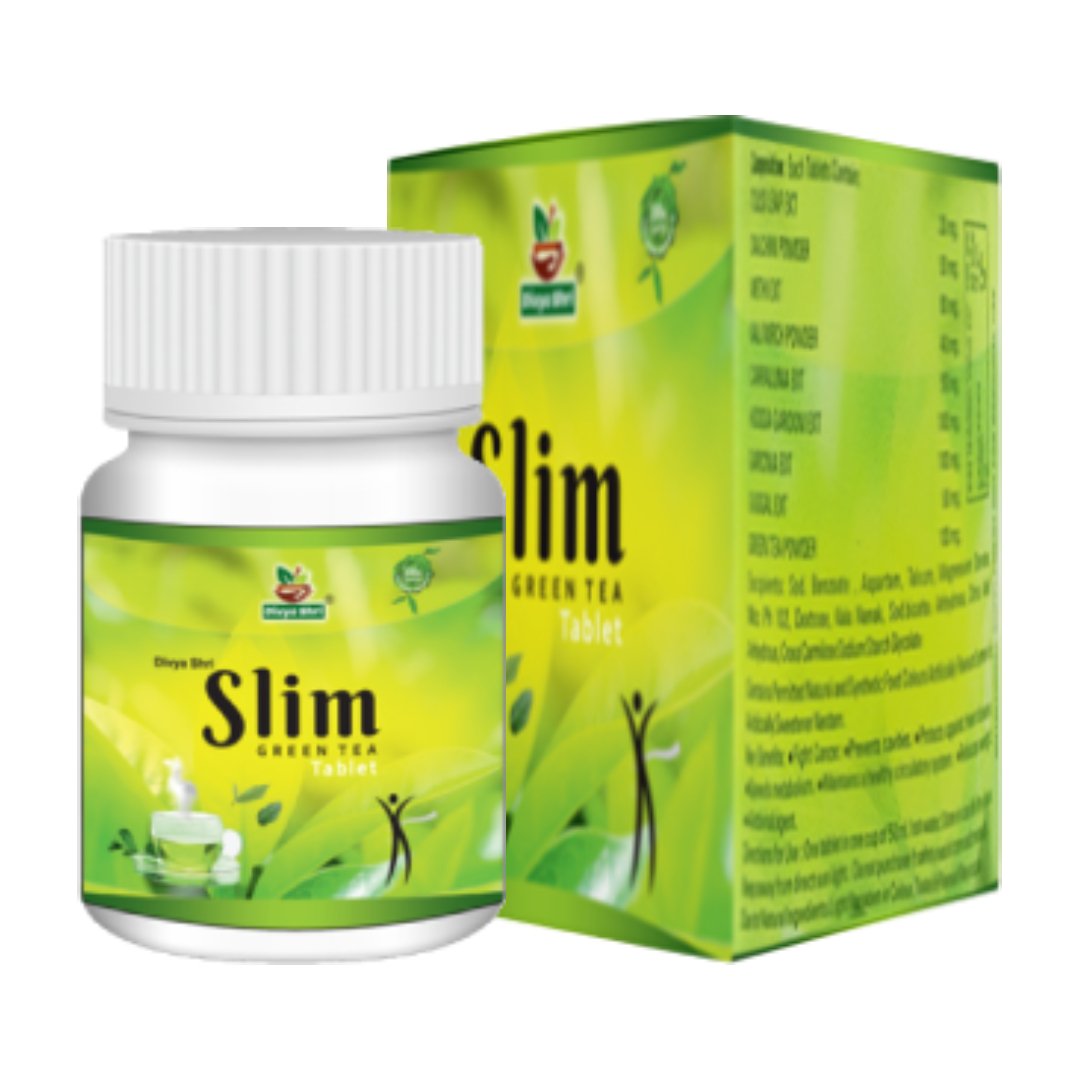 Slim Tea Tablets with Green Tea & Herbs-200g - Kreate- Tea