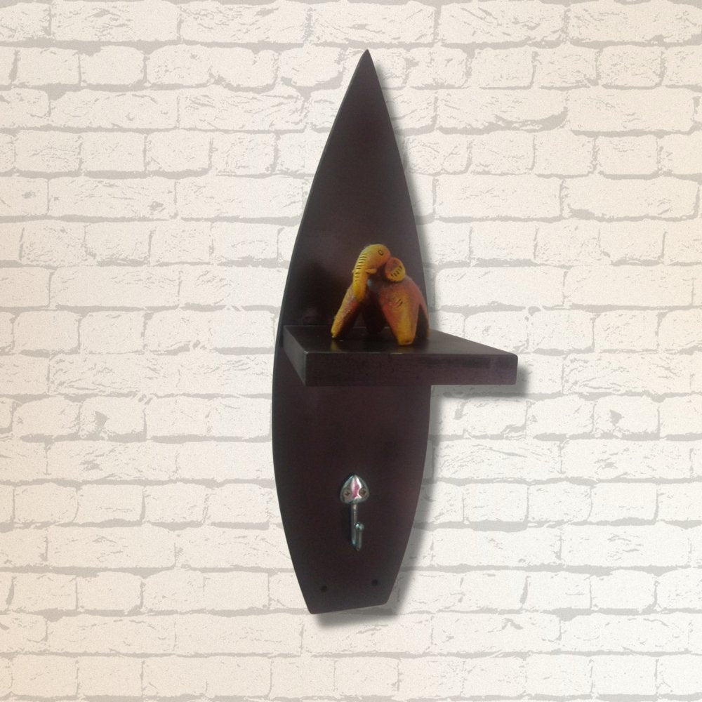 Small Wooden Wall Stand - Kreate- Wall Decor