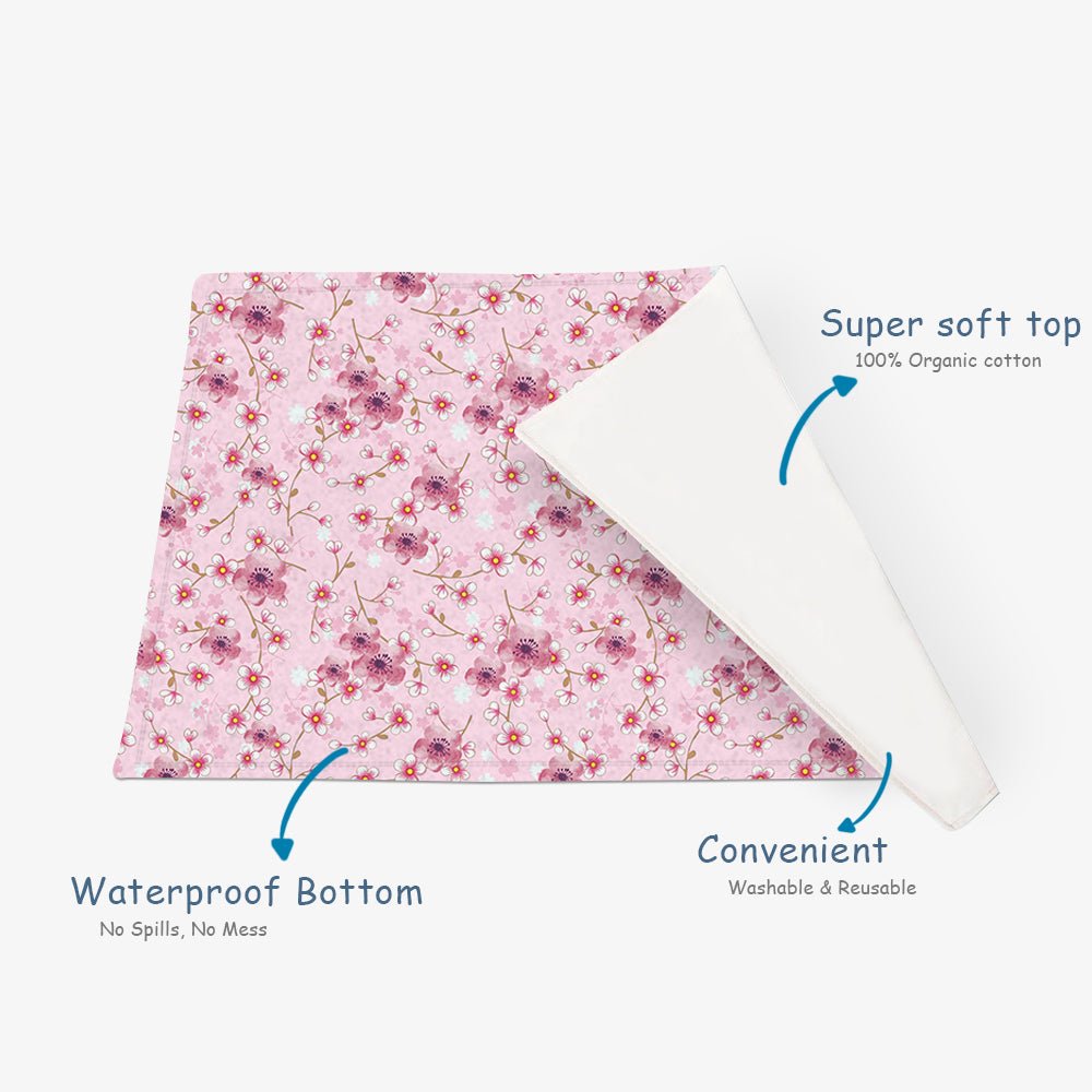 
                  
                    Snugkins – Baby Diaper Changing Mats (0 -12 months) - Sakura - Kreate- Baby Care
                  
                