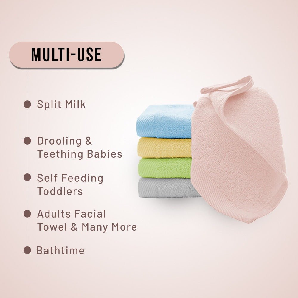 Snugkins - Bamboo Baby Washcloths - Kreate- Baby Care