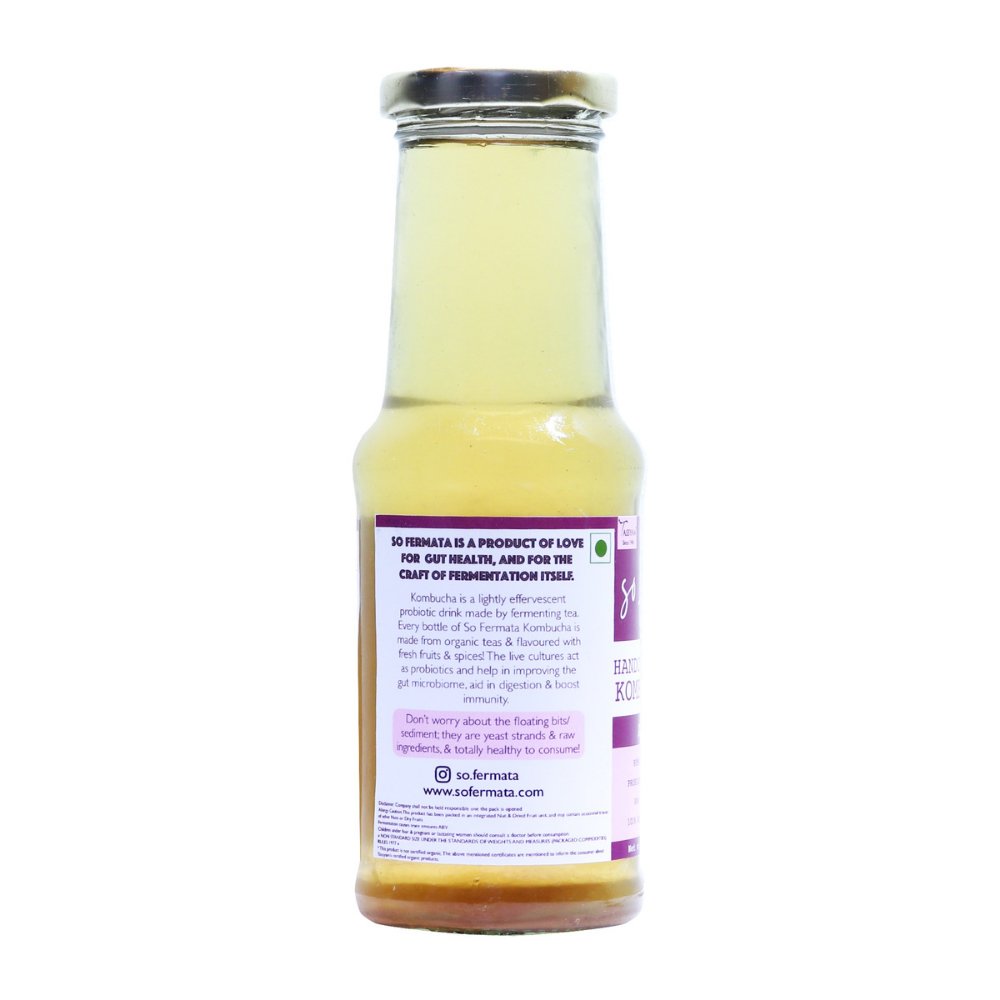 So Fermata Artisanal Kombucha, Anardana(200ml) - Kreate- Kombucha