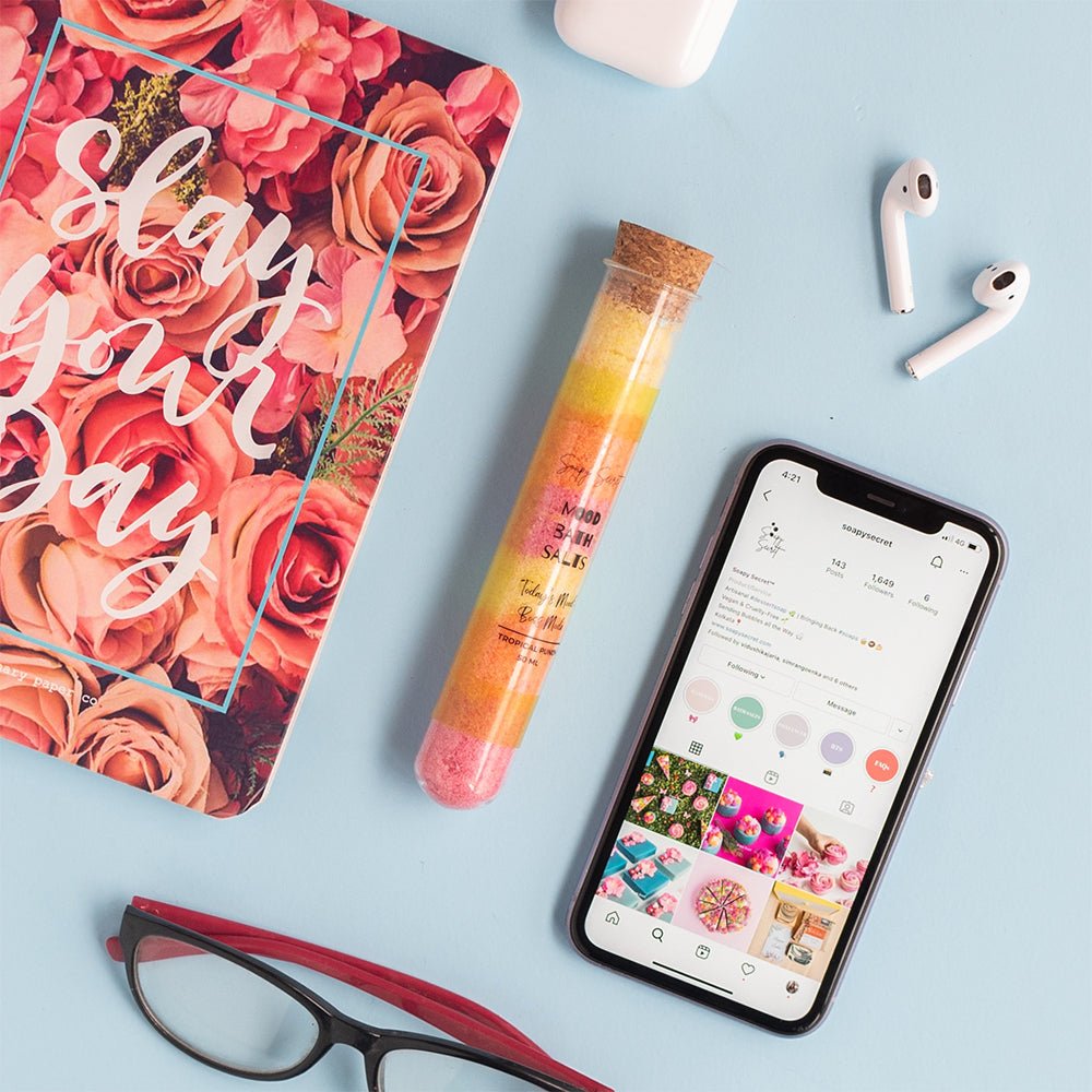 Soapy Secret Boss Mode Mood Bath Salt - Kreate- Bath Salts