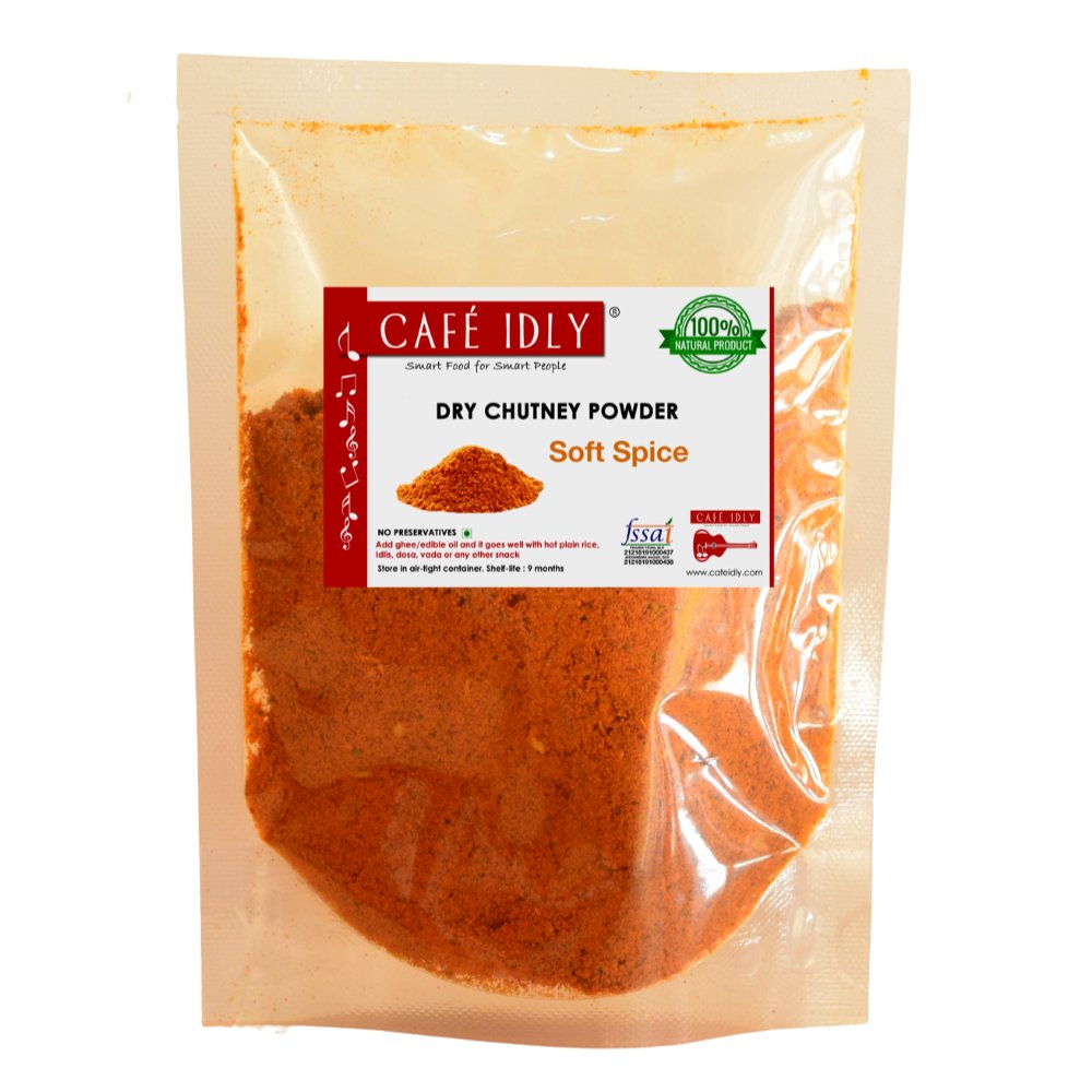 
                  
                    Soft Spice Chutney Powder (200g) - Kreate- Chutneys & Pudi
                  
                
