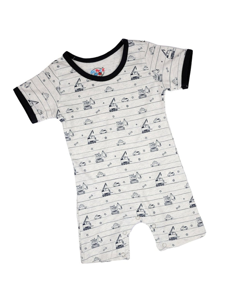 
                  
                    Sopiee Infant Baby Boy’s Cotton Rompers Jumpsuit in Grey Colour - Kreate- Clothing Sets
                  
                