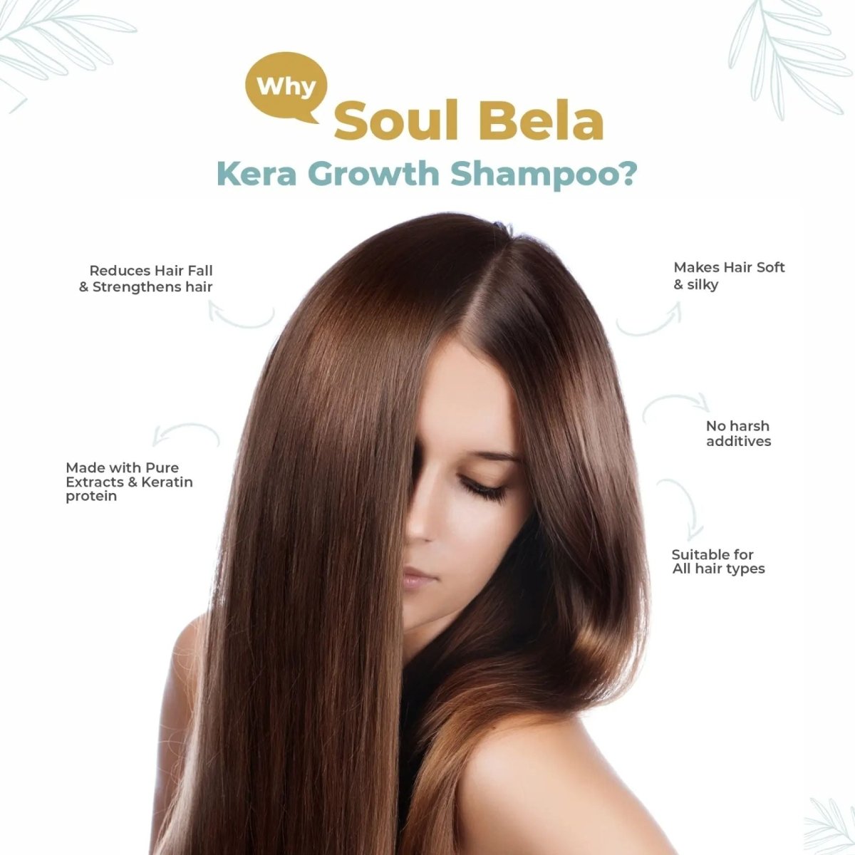 
                  
                    Soul Bela Kera Growth Shampoo (300ml) - Kreate- Shampoos
                  
                