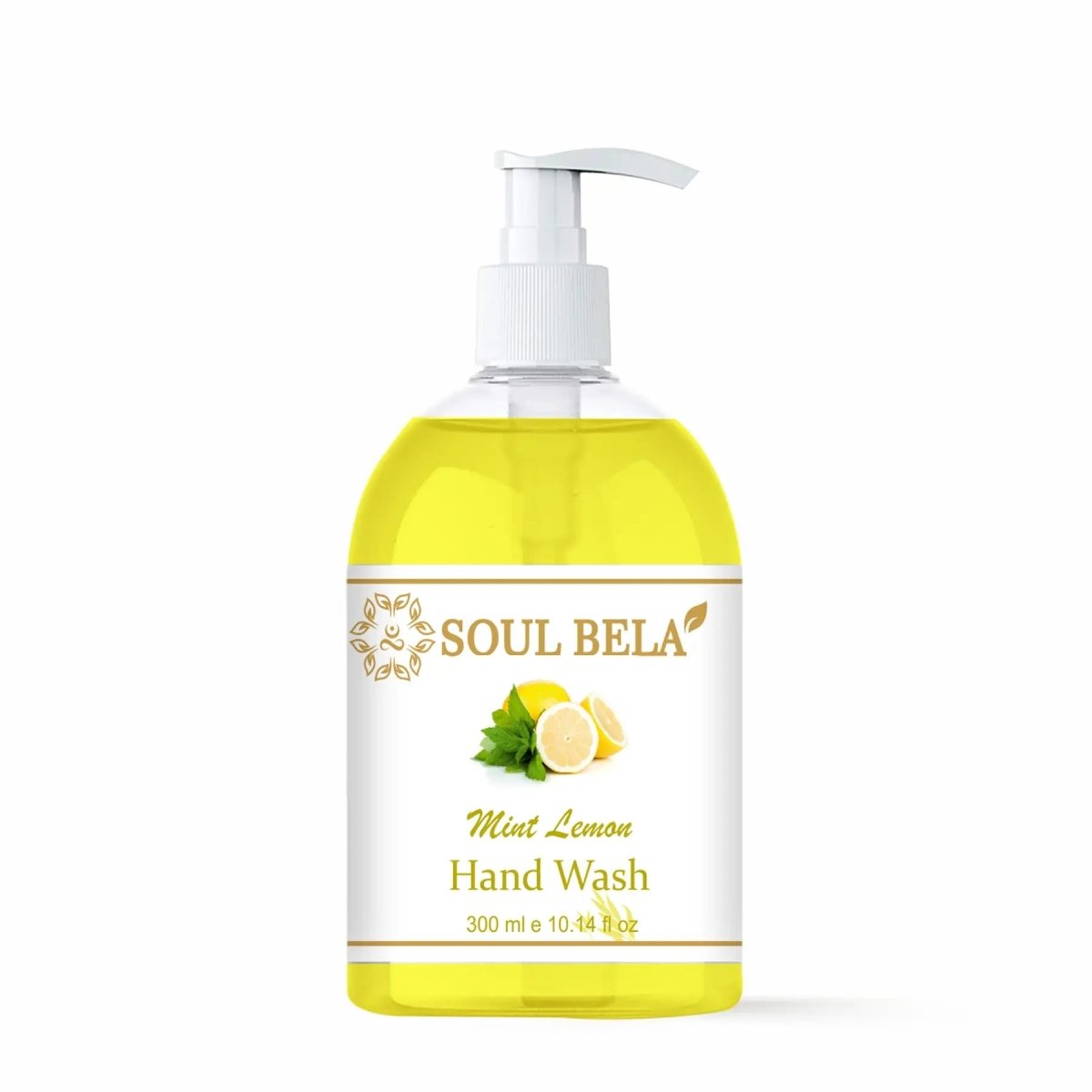 Soul Bela Mint Lemon Hand Wash (300ml) - Kreate- Mani & Pedi