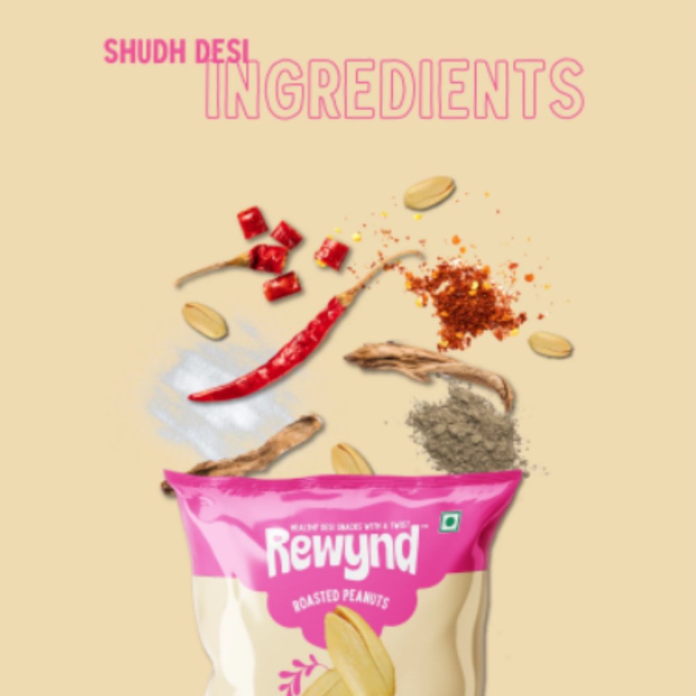 Spicy Masala Roasted Peanut - Kreate- Munchies