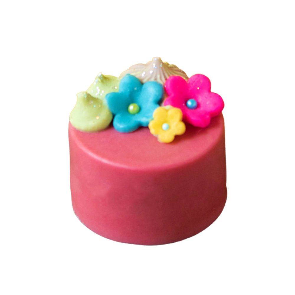 Spring Blooms Mini Cake Soap (85g) - Kreate- Soaps