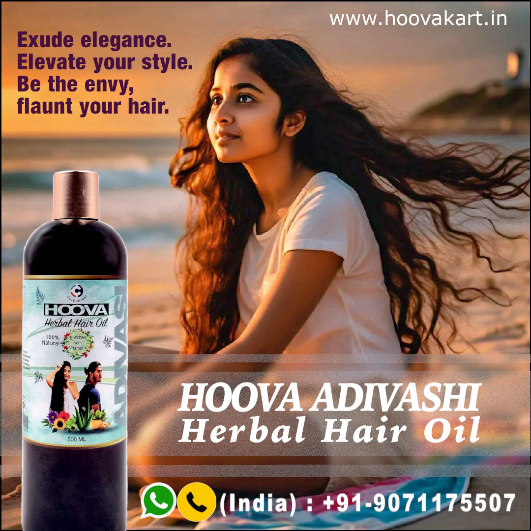 HOOVA Adivasi Herbal Hair Oil (200ml)