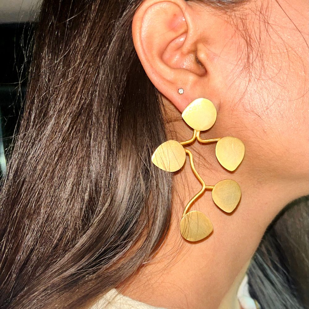 Statement Tree Earrings - Kreate- Earrings