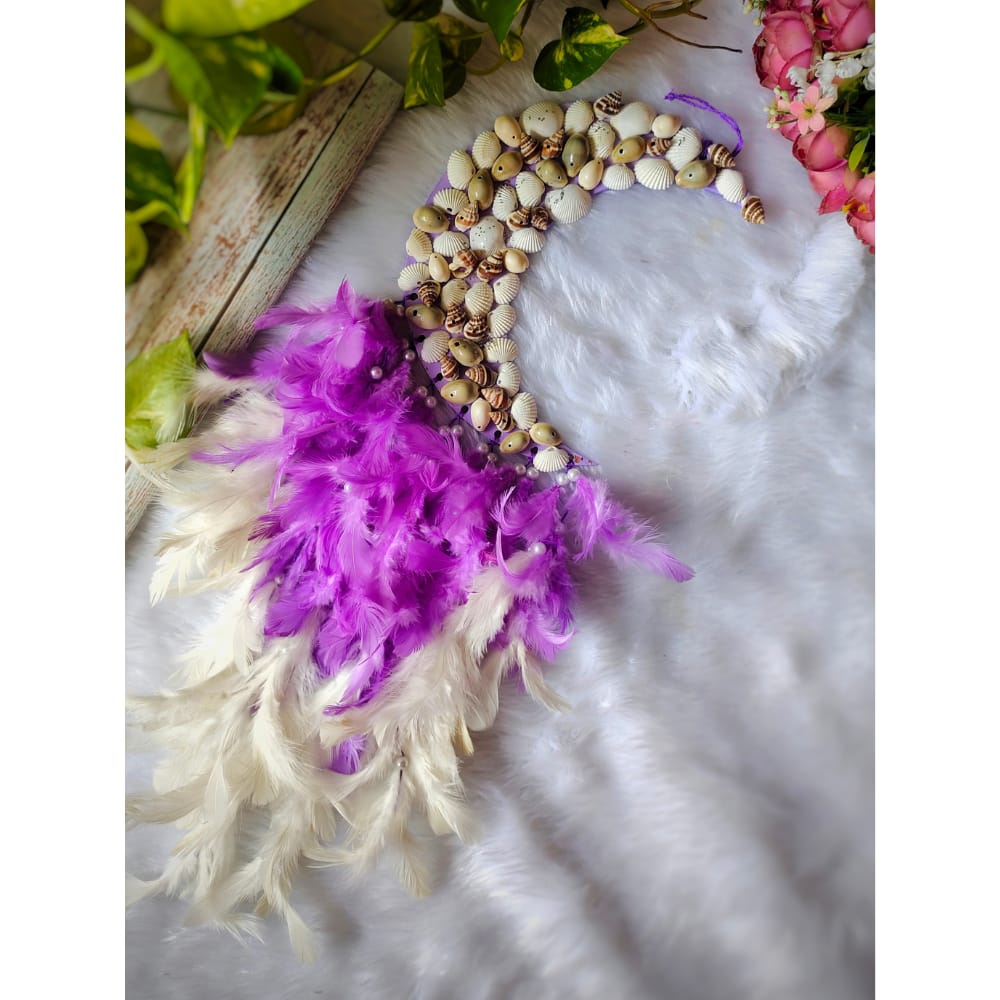 Stella Shell Moon Dreamcatcher - Kreate- Home Decor