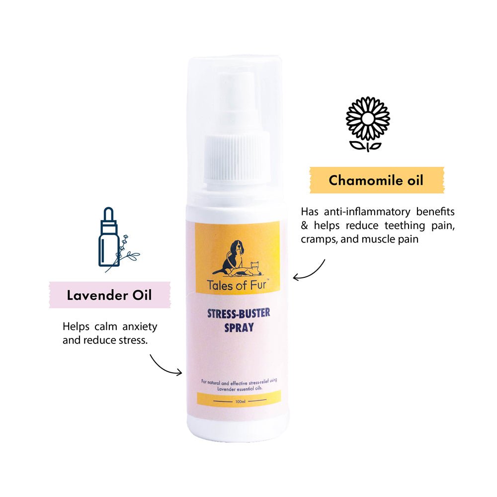 Stress Buster Spray for Dogs (100ml) - Kreate- Pet Grooming