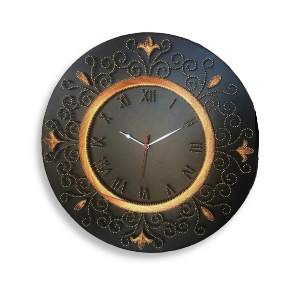 String Art Wall Clock - Kreate- Wall Decor