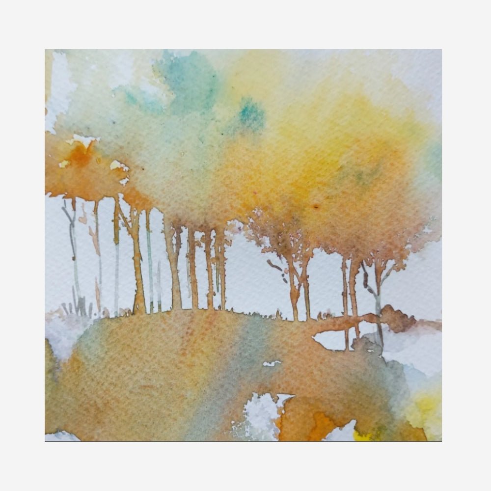 Summer Forest Painting - Kreate- Paintings