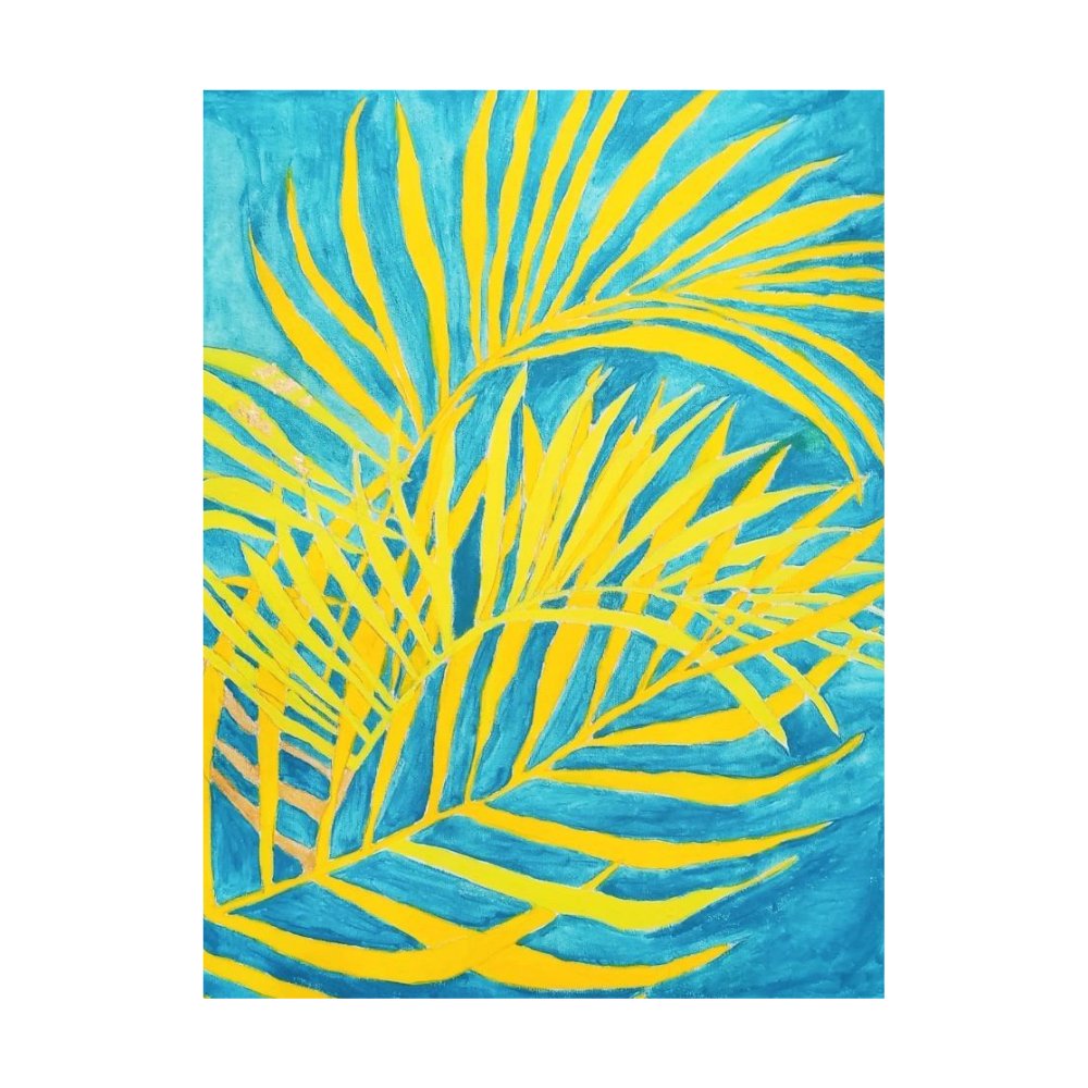 Summer Leaves Painting - Kreate- Paintings